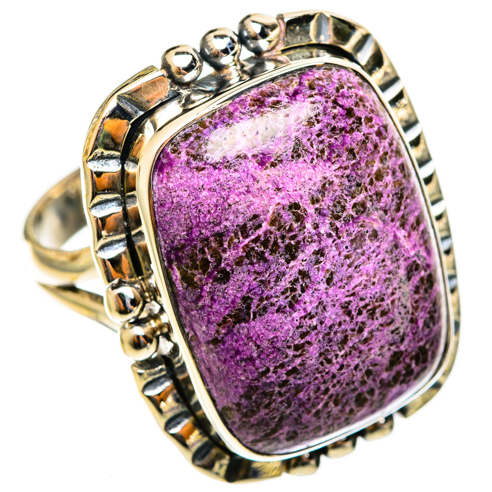 Stichtite Rings handcrafted by Ana Silver Co - RING122106 - Photo 2