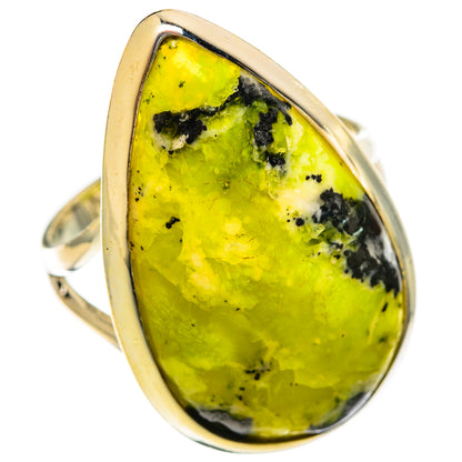 Lizardite Rings handcrafted by Ana Silver Co - RING122116 - Photo 2