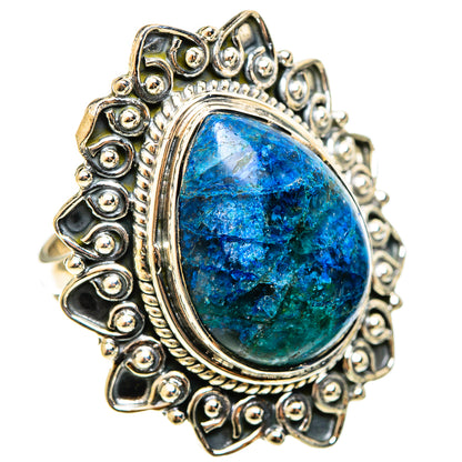 Azurite Rings handcrafted by Ana Silver Co - RING122127 - Photo 2
