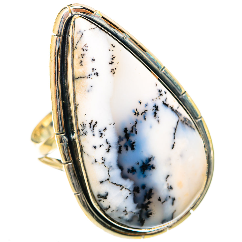Dendritic Opal Rings handcrafted by Ana Silver Co - RING122148 - Photo 2