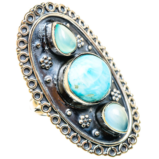 Owyhee Opal Rings handcrafted by Ana Silver Co - RING122159 - Photo 2