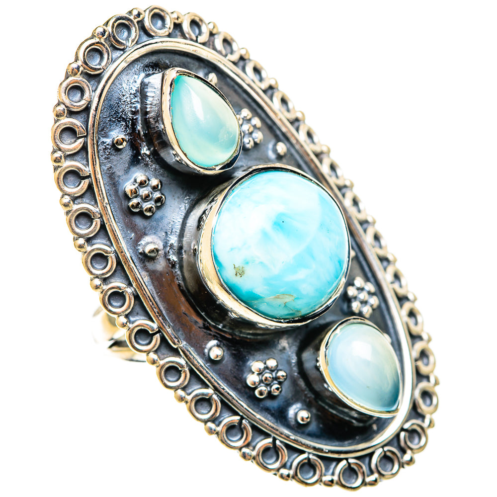 Owyhee Opal Rings handcrafted by Ana Silver Co - RING122159 - Photo 2