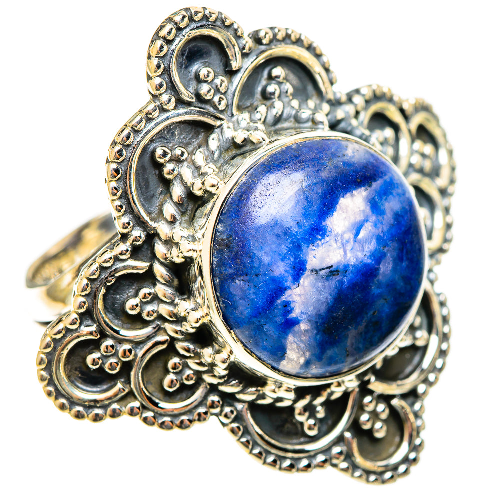 Sodalite Rings handcrafted by Ana Silver Co - RING122162 - Photo 2
