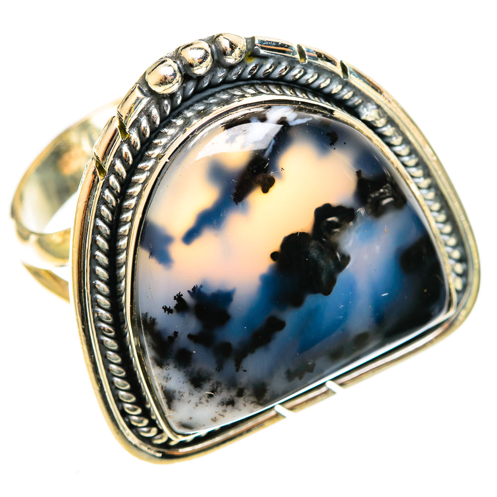Dendritic Opal Rings handcrafted by Ana Silver Co - RING122192 - Photo 2