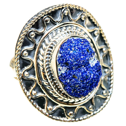 Lapis Lazuli Rings handcrafted by Ana Silver Co - RING122198 - Photo 2
