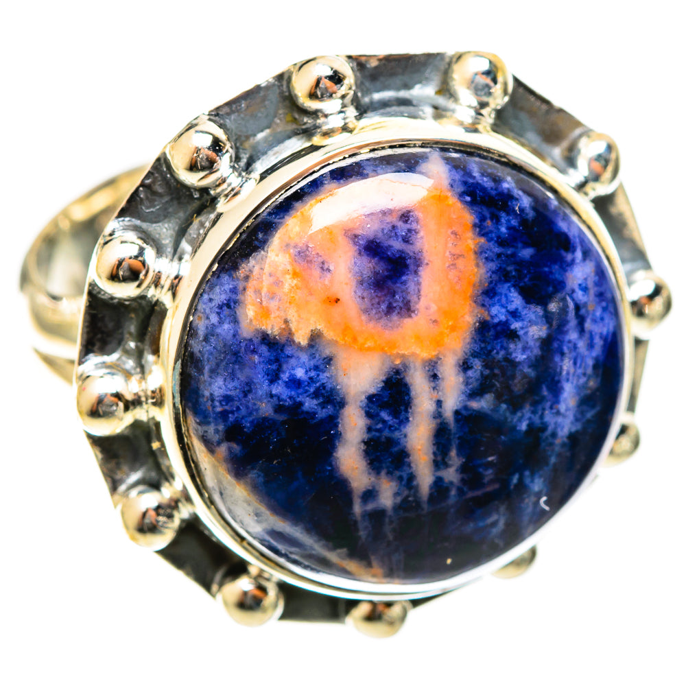 Sodalite Rings handcrafted by Ana Silver Co - RING122199 - Photo 2