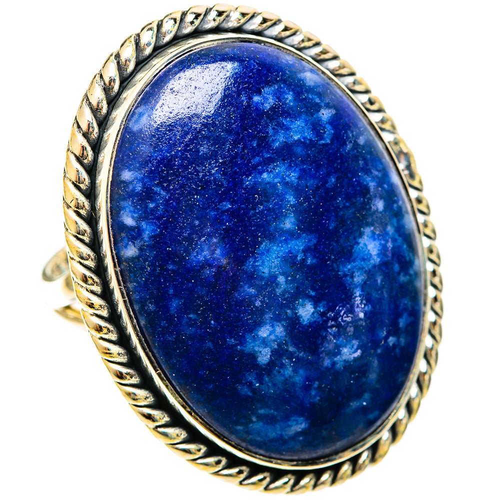 Lapis Lazuli Rings handcrafted by Ana Silver Co - RING122200 - Photo 2