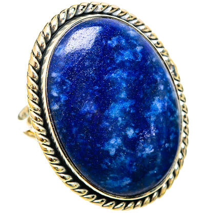 Lapis Lazuli Rings handcrafted by Ana Silver Co - RING122200 - Photo 2