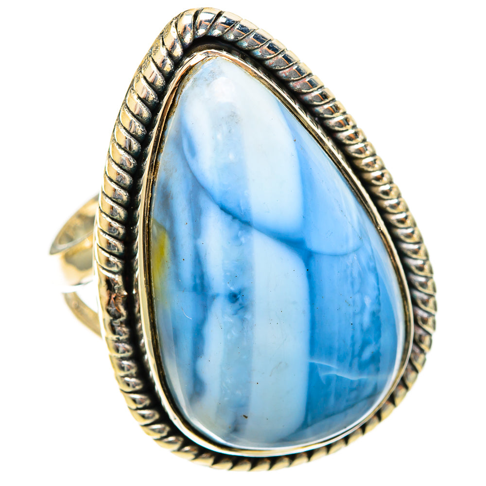 Owyhee Opal Rings handcrafted by Ana Silver Co - RING122202 - Photo 2
