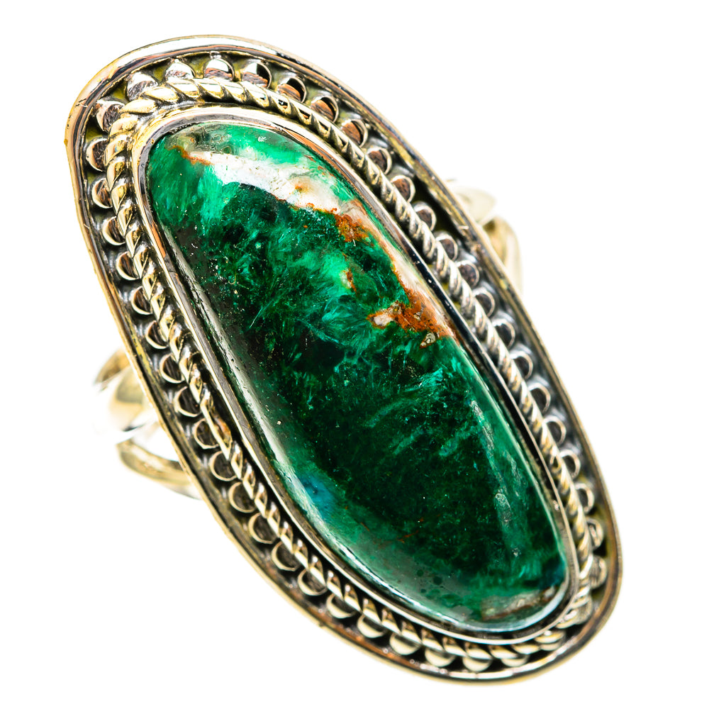 Malachite Rings handcrafted by Ana Silver Co - RING122207 - Photo 2