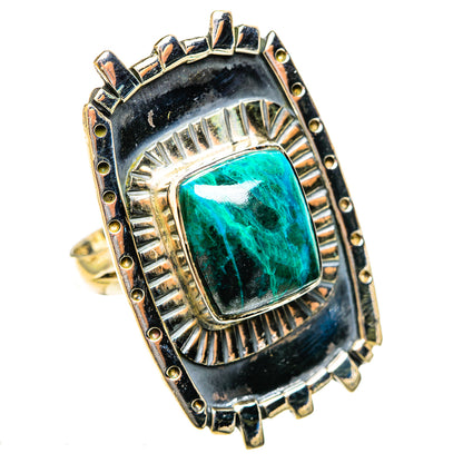 Chrysocolla Rings handcrafted by Ana Silver Co - RING122216 - Photo 2