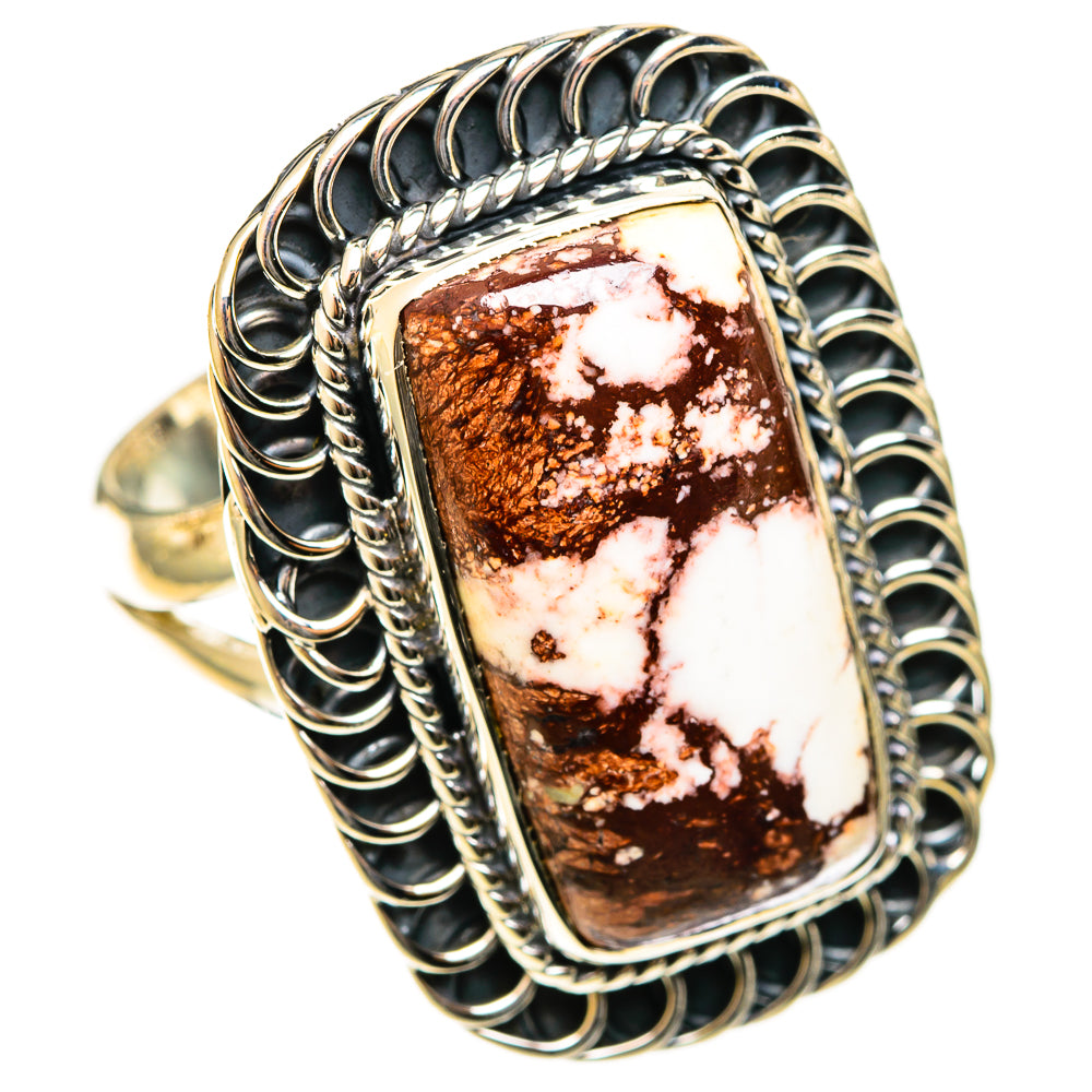 Wild Horse Jasper Rings handcrafted by Ana Silver Co - RING122217 - Photo 2