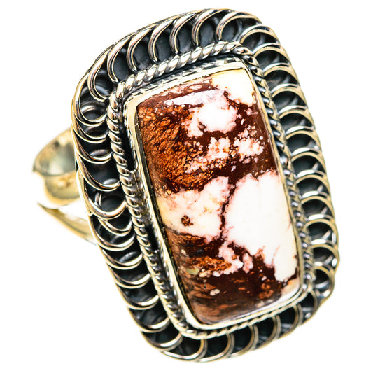 Wild Horse Jasper Rings handcrafted by Ana Silver Co - RING122217 - Photo 2