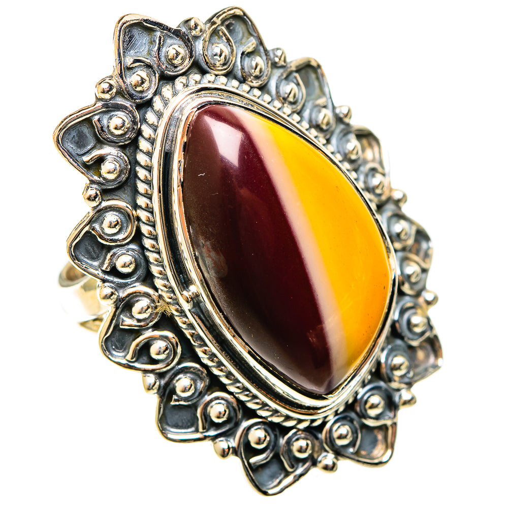 Mookaite Rings handcrafted by Ana Silver Co - RING122219 - Photo 2