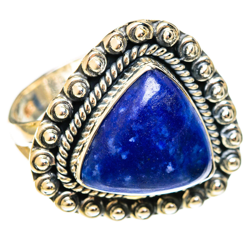 Lapis Lazuli Rings handcrafted by Ana Silver Co - RING122240 - Photo 2