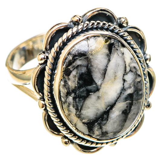 Pinolith Jasper Rings handcrafted by Ana Silver Co - RING122257 - Photo 2