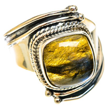 Labradorite Rings handcrafted by Ana Silver Co - RING122260 - Photo 2