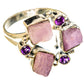 Kunzite Rings handcrafted by Ana Silver Co - RING122271 - Photo 2