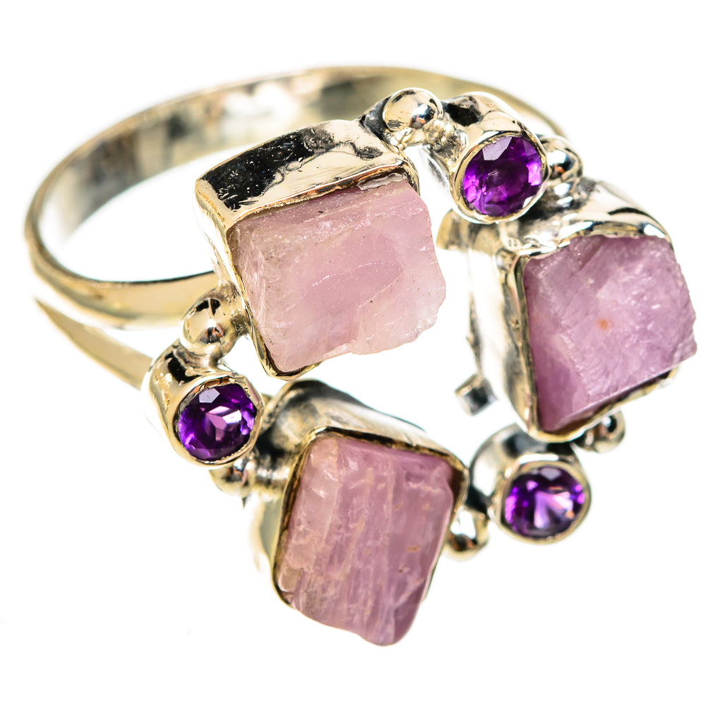 Kunzite Rings handcrafted by Ana Silver Co - RING122271 - Photo 2