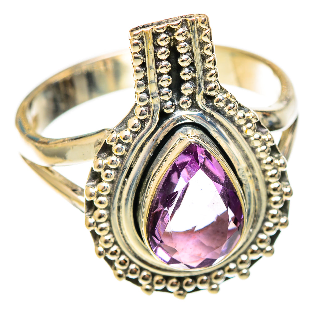 Amethyst Rings handcrafted by Ana Silver Co - RING122273 - Photo 2