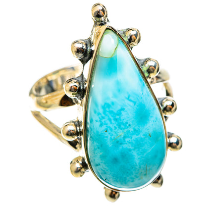 Larimar Rings handcrafted by Ana Silver Co - RING122281 - Photo 2