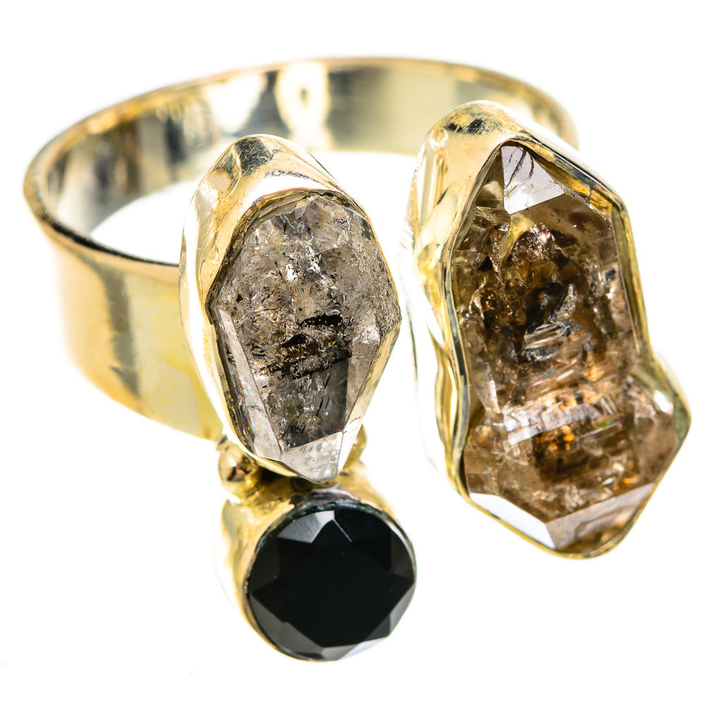 Herkimer Diamond Rings handcrafted by Ana Silver Co - RING122298 - Photo 2