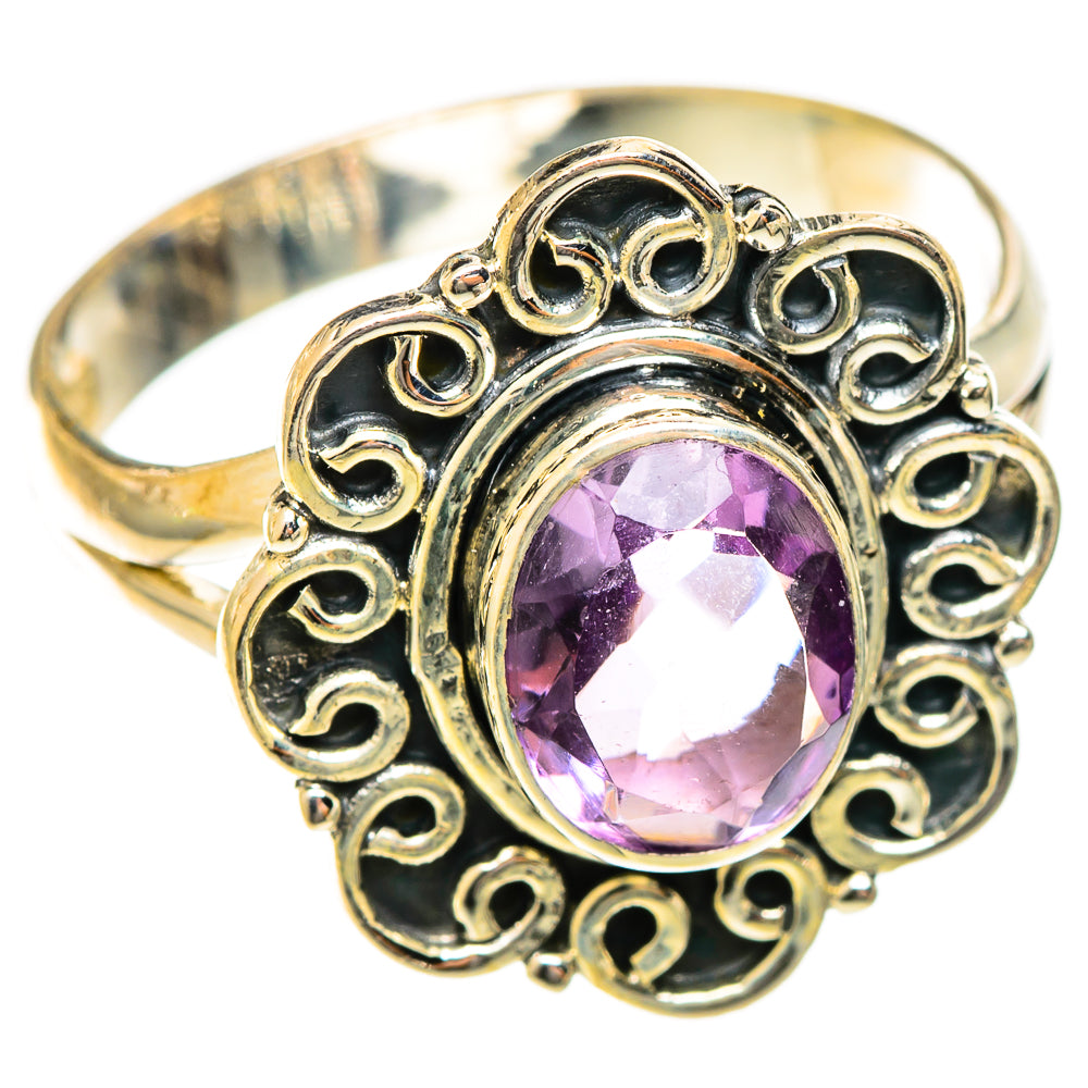 Amethyst Rings handcrafted by Ana Silver Co - RING122315 - Photo 2