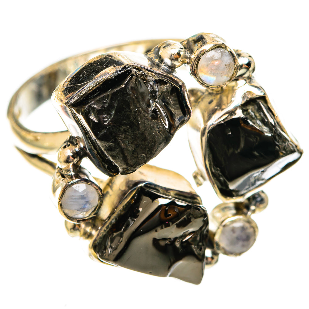 Shungite Rings handcrafted by Ana Silver Co - RING122316 - Photo 2