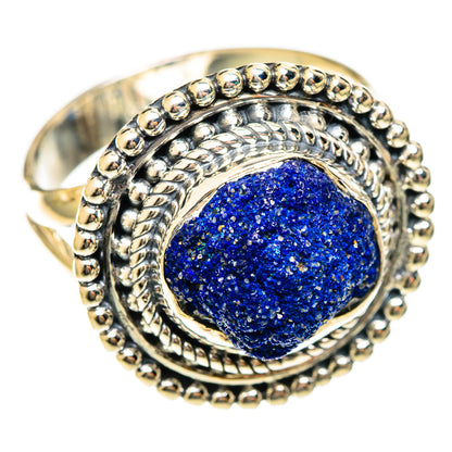 Lapis Lazuli Rings handcrafted by Ana Silver Co - RING122318 - Photo 2