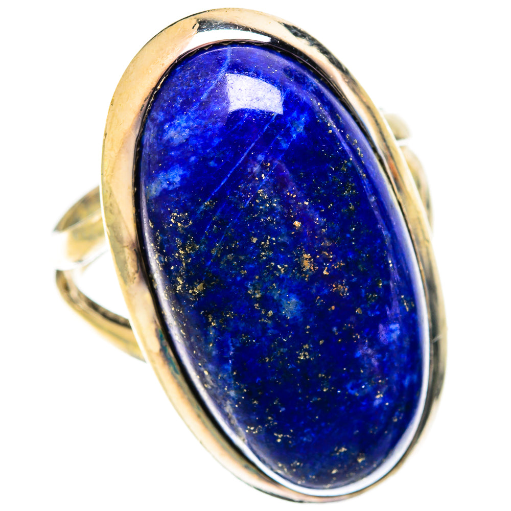 Lapis Lazuli Rings handcrafted by Ana Silver Co - RING122322 - Photo 2