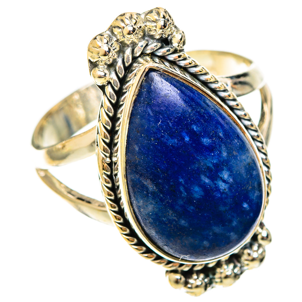 Lapis Lazuli Rings handcrafted by Ana Silver Co - RING122339 - Photo 2