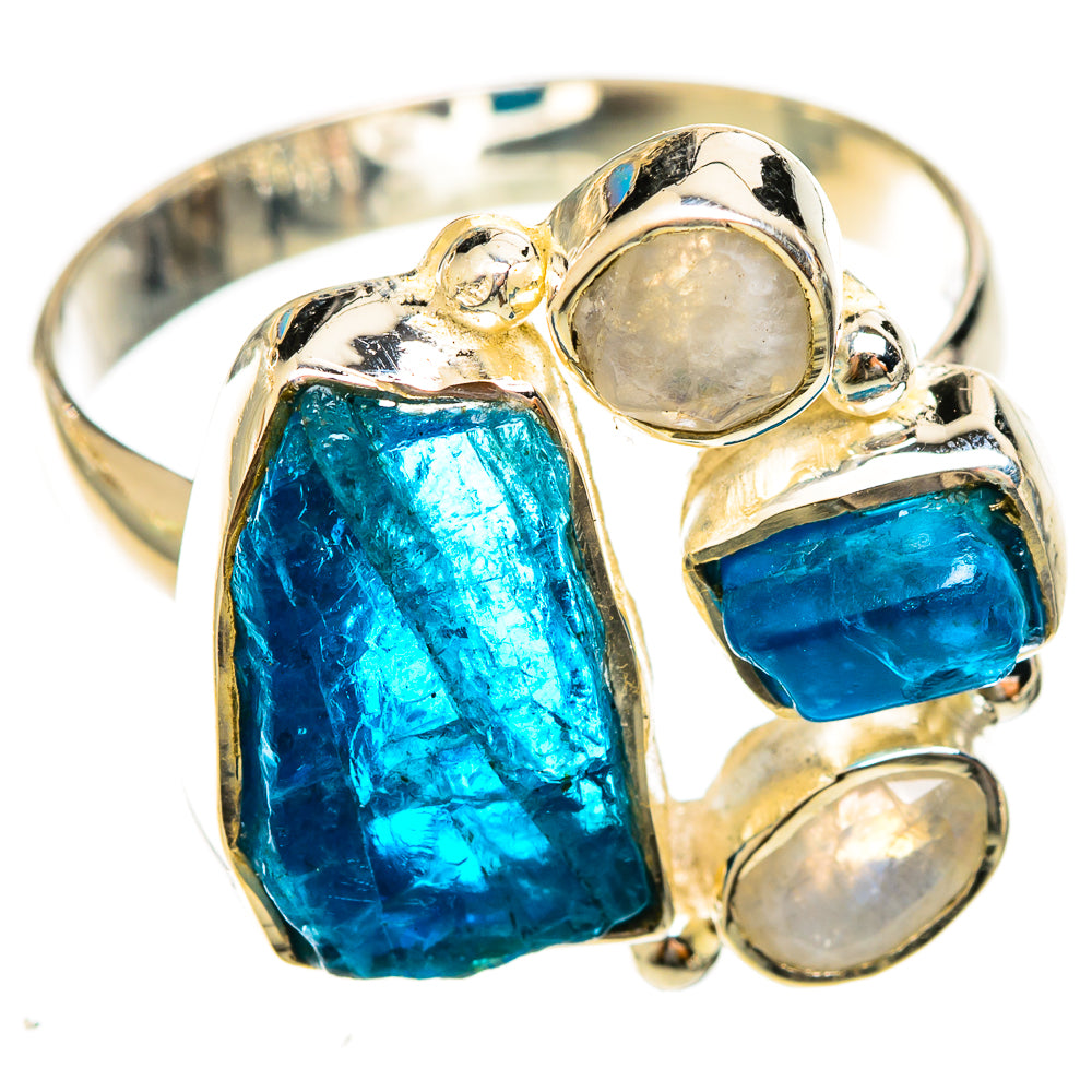 Apatite Rings handcrafted by Ana Silver Co - RING122355 - Photo 2
