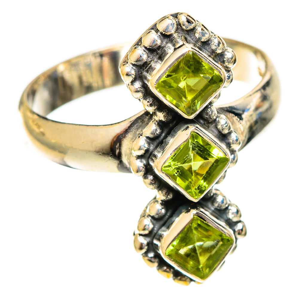 Peridot Rings handcrafted by Ana Silver Co - RING122385 - Photo 2