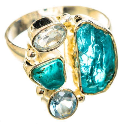 Apatite Rings handcrafted by Ana Silver Co - RING122398 - Photo 2