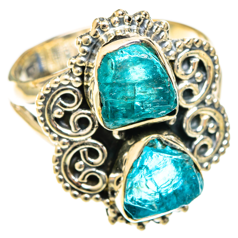 Apatite Rings handcrafted by Ana Silver Co - RING122435 - Photo 2