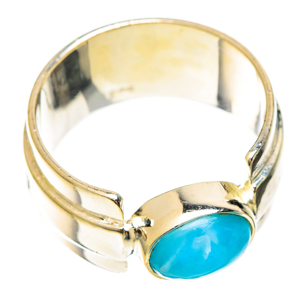 Larimar Rings handcrafted by Ana Silver Co - RING122439 - Photo 2