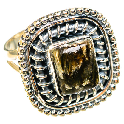 Seraphinite Rings handcrafted by Ana Silver Co - RING122442 - Photo 2