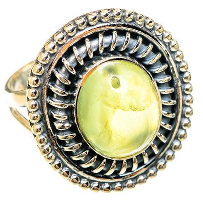 Prehnite Rings handcrafted by Ana Silver Co - RING122446 - Photo 2