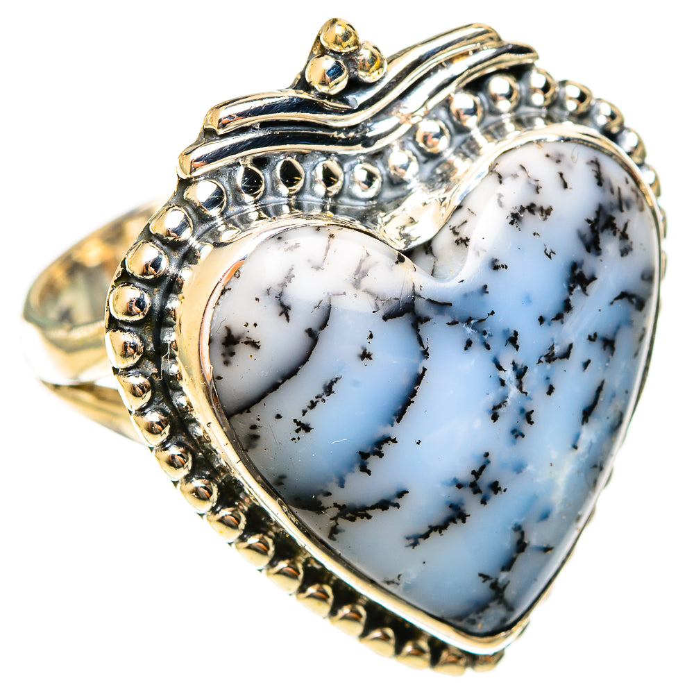 Dendritic Opal Rings handcrafted by Ana Silver Co - RING122457 - Photo 2