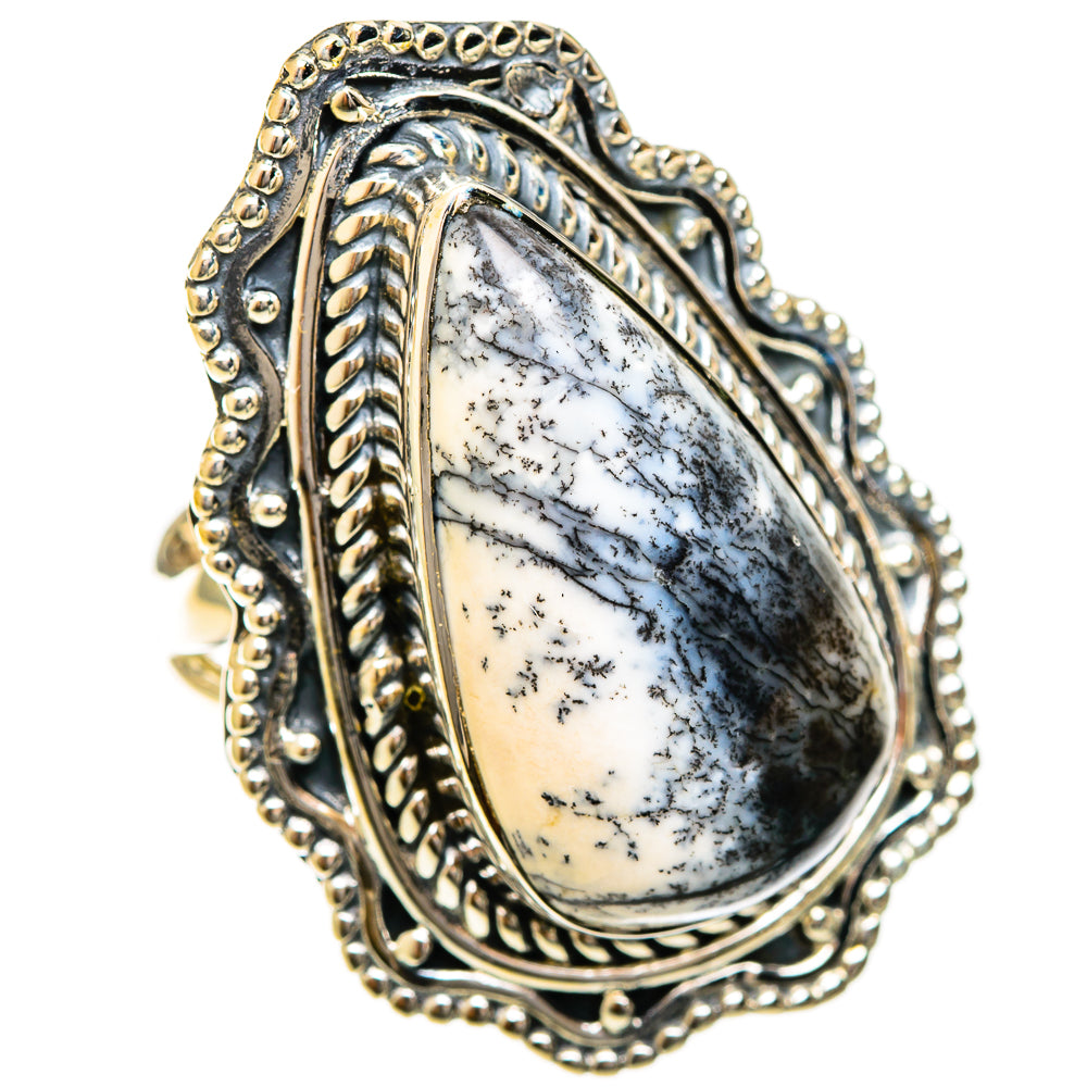 Dendritic Opal Rings handcrafted by Ana Silver Co - RING122460 - Photo 2