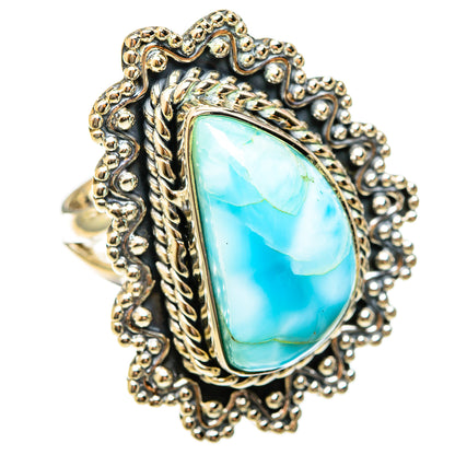Larimar Rings handcrafted by Ana Silver Co - RING122473 - Photo 2
