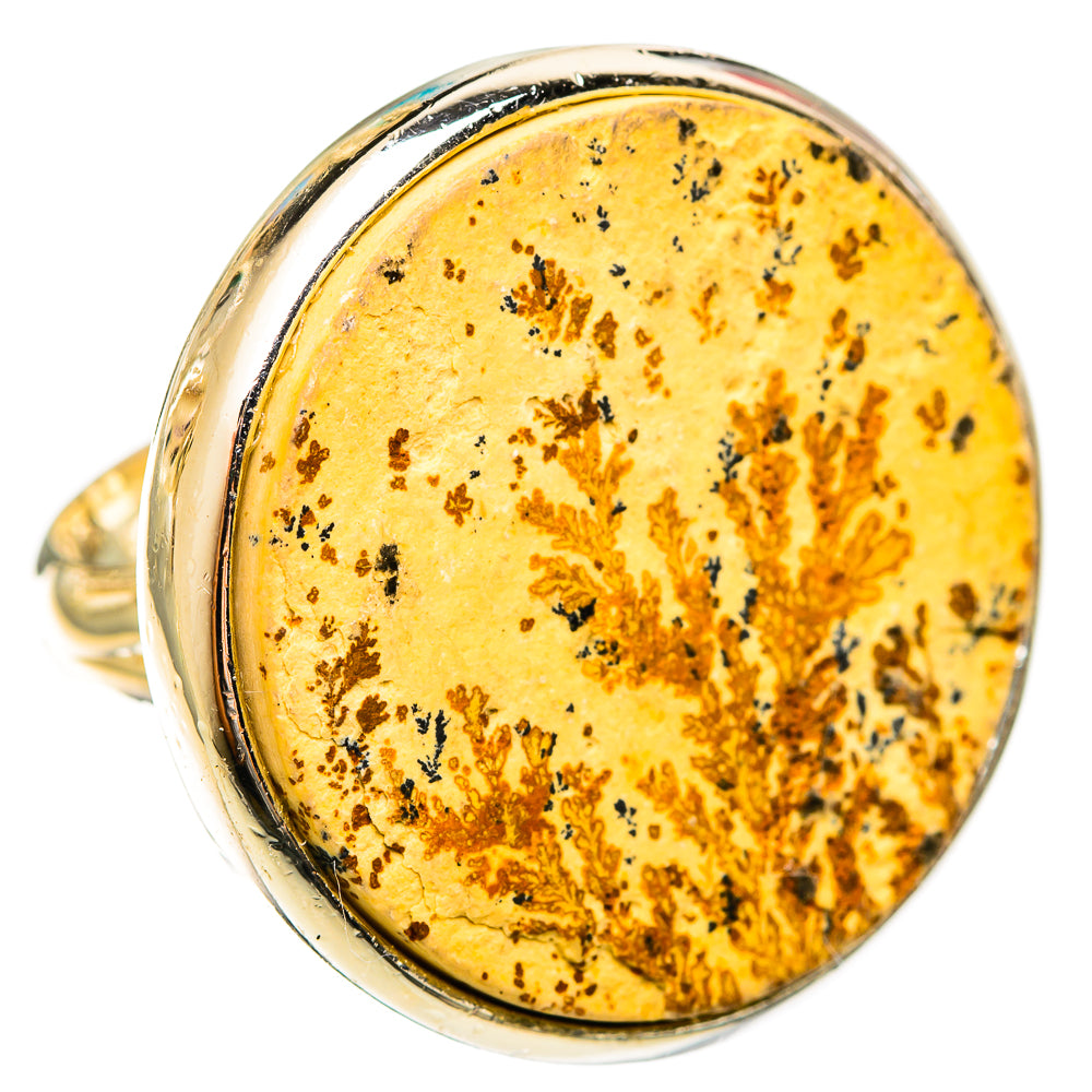 Germany Psilomelane Dendrite Rings handcrafted by Ana Silver Co - RING122485 - Photo 2