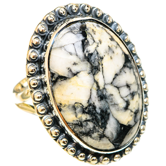 Pinolith Jasper Rings handcrafted by Ana Silver Co - RING122493 - Photo 2