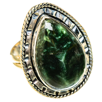 Seraphinite Rings handcrafted by Ana Silver Co - RING122562 - Photo 2