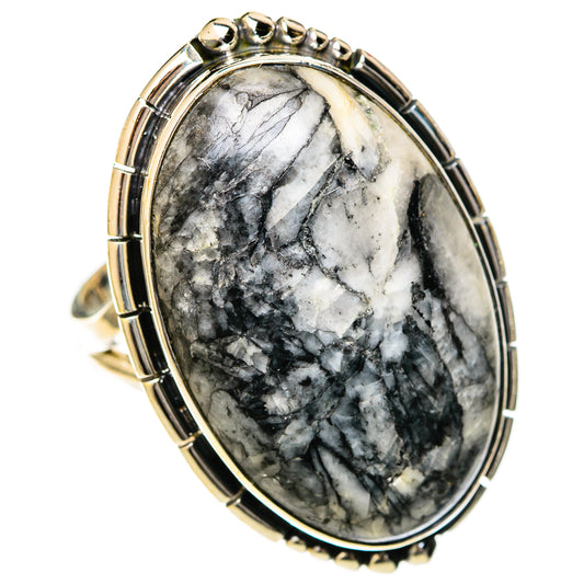 Pinolith Jasper Rings handcrafted by Ana Silver Co - RING122595 - Photo 2