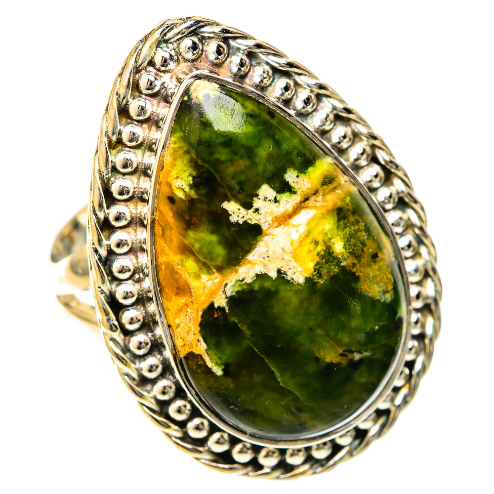 Ocean Jasper Rings handcrafted by Ana Silver Co - RING122641 - Photo 2