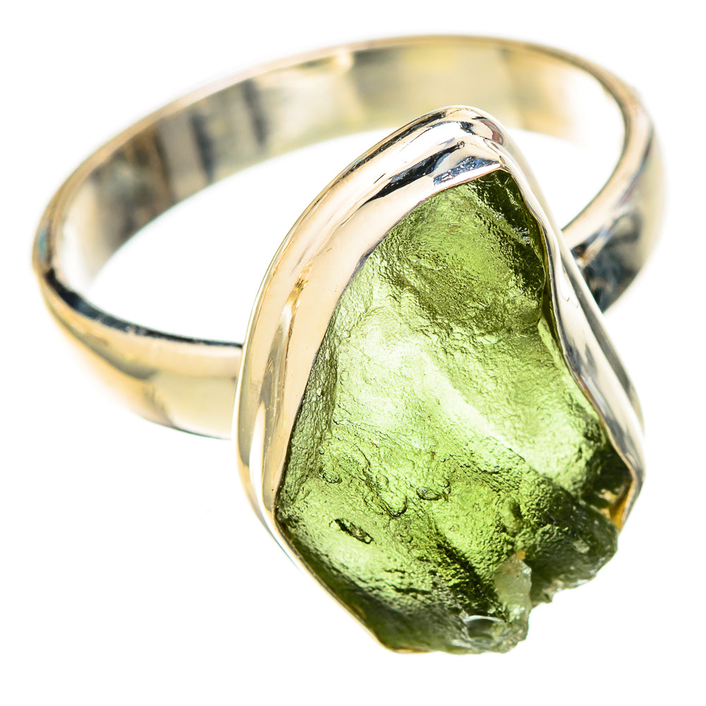 Czech Moldavite Rings handcrafted by Ana Silver Co - RING122644 - Photo 2