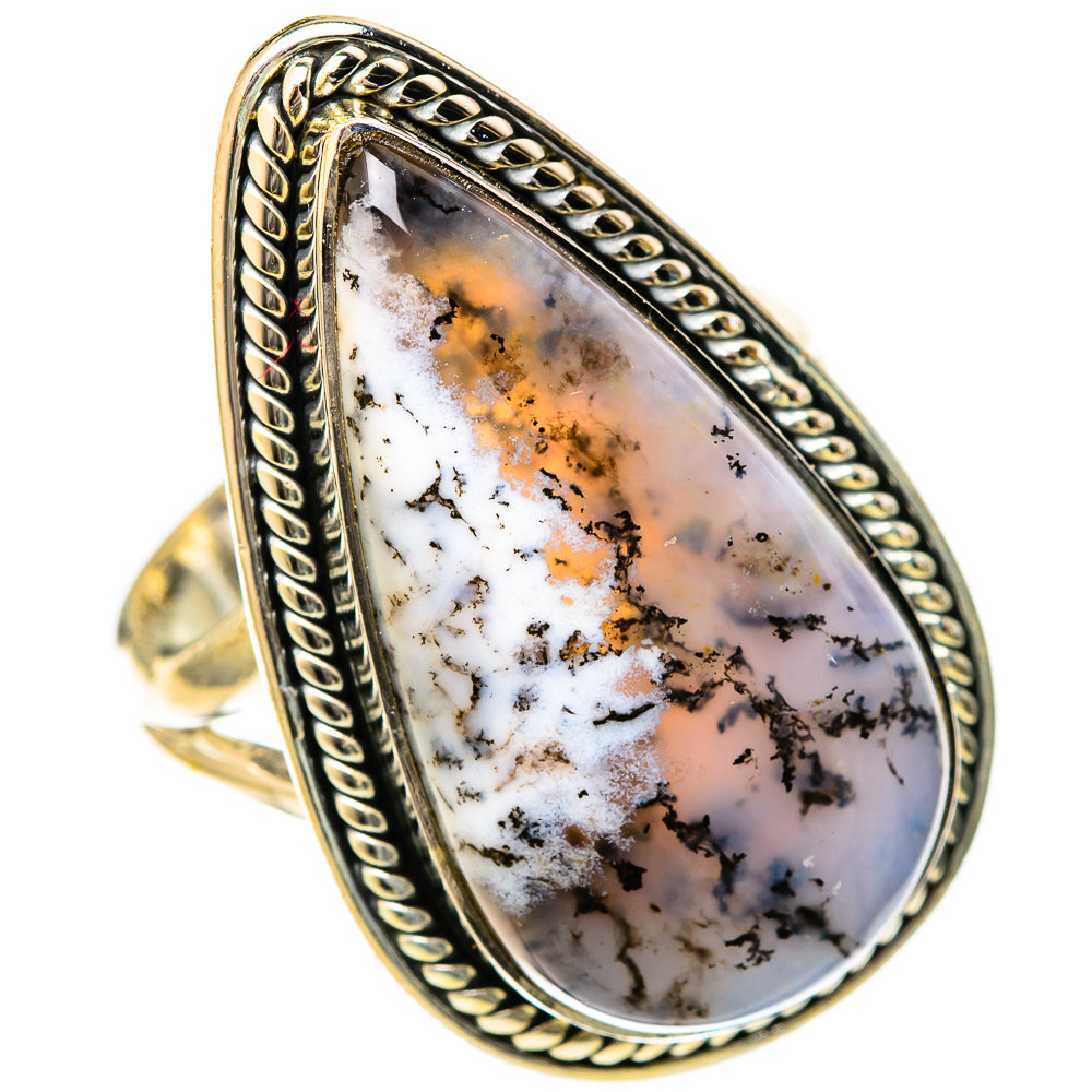 Dendritic Opal Rings handcrafted by Ana Silver Co - RING122665 - Photo 2