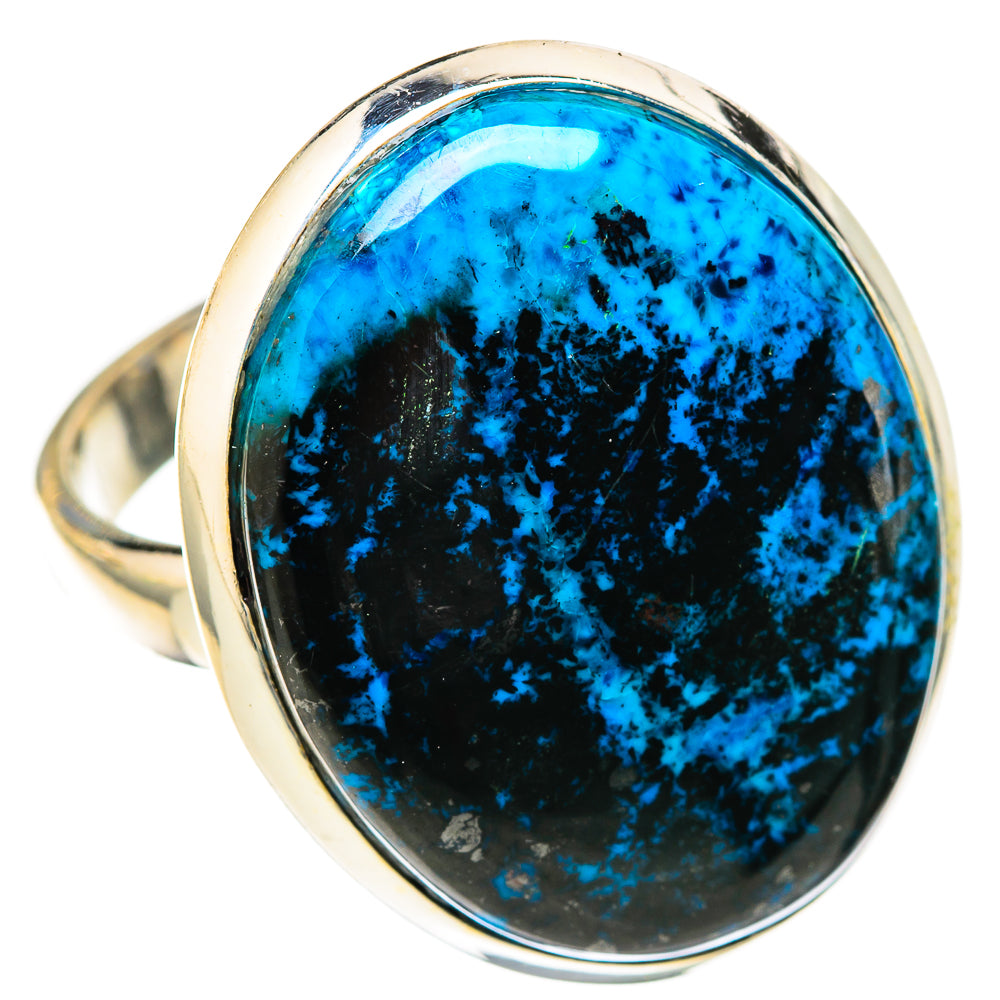 Shattuckite Rings handcrafted by Ana Silver Co - RING122677 - Photo 2