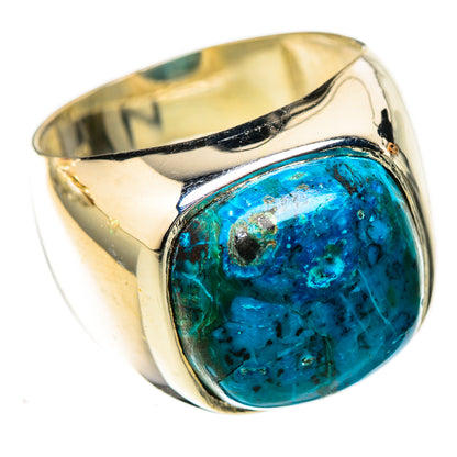 Chrysocolla Rings handcrafted by Ana Silver Co - RING122697 - Photo 2